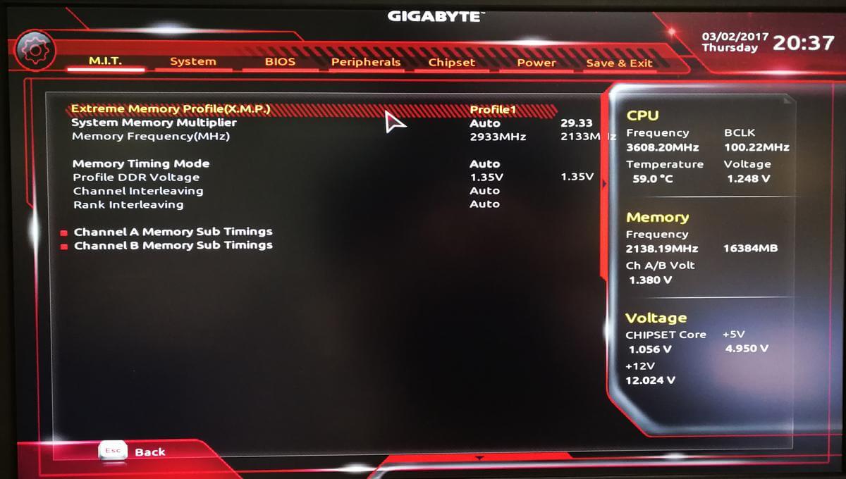 gigabyte uefi bios classic 1 1